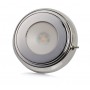 Quick TIM CS 2W 10-30V Polished Stainless Steel LED Ceiling Light with Switch Q27002423RO