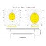 Quick TIM C 2W 10-30V Polished Stainless Steel LED Ceiling Light Ø90mm Q27002420BCR