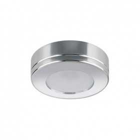 Quick Plafoniera LED BARBIE C 2W 10-30V Acciaio Inox Lucido IP66 Ø72.5mm Q27002418BL