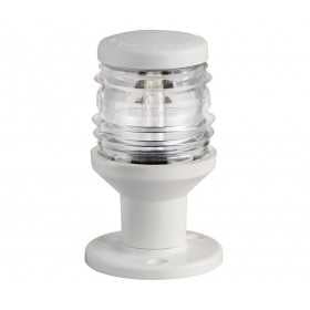 Fanalino testa albero 360° Serie Utility 88 in policarbonato bianco 40mm N52025101925B-0%