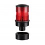 Fanalino testa albero da 360° 60mm Luce Rossa Scocca Nera N52025101905R
