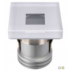 Quick Faretto LED ad Incasso SUGAR HP 3W 10-30V IP65 in Vetro 9mm CO40 Q25300026BIN
