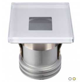 Quick Faretto LED ad Incasso SUGAR LP 3W 10-30V IP65 in Vetro 5mm CO40 Q25300025BIN