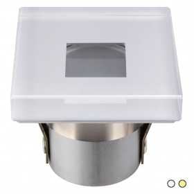 Quick Faretto LED ad Incasso SUGAR HP 1,5W 10-30V IP65 in Vetro 9mm Q25300024BIC-25%