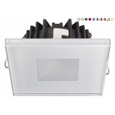 Quick Faretto LED ad Incasso DAPHNE XP HP 6W 10-30V IP65 in Vetro 9.5mm Q25300022RGBW-25%