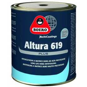 Boero Altura 619 Antivegetativa a Matrice Dura ad Alta Prestazione 2,5Lt 118 Blu Scuro 45100025-35%