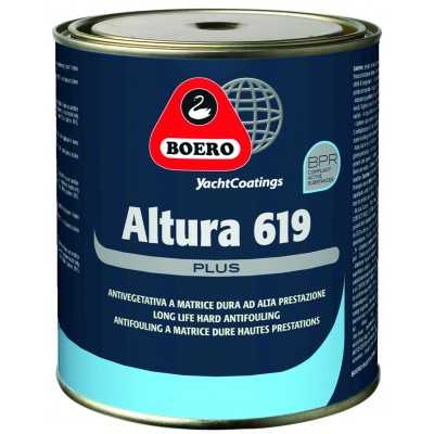 Boero Altura 619 Antivegetativa a Matrice Dura ad Alta Prestazione 2,5Lt 118 Blu Scuro 45100025-35%