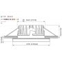 Quick Faretto LED ad Incasso APOLLO XP HP 6W 10-30V IP66 in Vetro 9.5mm Q25300010BIN