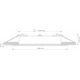 Quick Faretto LED ad Incasso KLEOS 235 15W in Acciaio Inox Bianco 9010 Q25300008BIN-25%