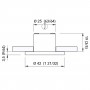 Quick Faretto LED ad Incasso JO 1.5W 10-30V in Acciaio Inox Bianco 9010 Q25300002BIN-25%
