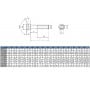4PZ Viti a testa cilindrica esagono incassato TCEI DIN912 8x45mm Inox A2 N44590007234-0%