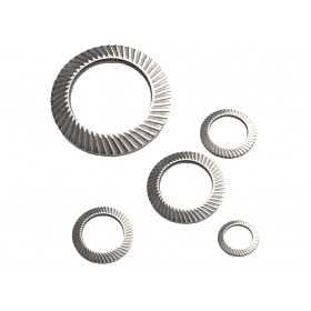 15PZ Rondelle di Sicurezza M8 Tipo S DIN9250 INOX A2 N44590008205-0%