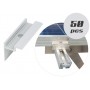 50pcs Kit Megafix Aluminum Terminal Clamp made for fixing panels 40x70mm N52331500074