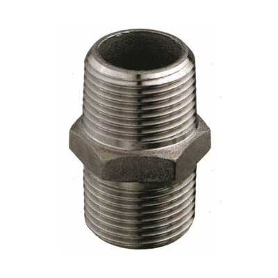 Stainless Steel male to male nipple 11/4 inches thread MT1438506