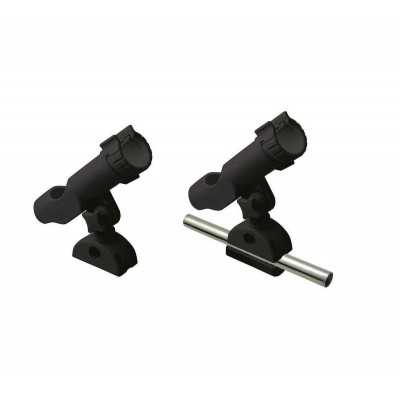 Supporto portacanne orientabile in nylon nero 250mm Ø45mm MT0800083-10%