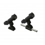 Supporto portacanne orientabile in nylon nero 250mm Ø45mm MT0800083-10%