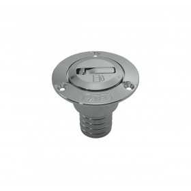 Chromed brass Water deck filler Ø50mm FS189B50C
