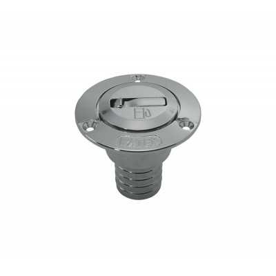 Chromed brass Water deck filler Ø50mm FS189B50C
