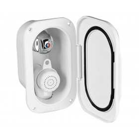 Case with shower head & mixer tap and lid with gasket 145,5xh75mm LZ196409