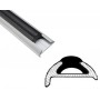 Black PVC Insert 24-meter roll for aluminium bumper fender 38xh9+5mm OS4448511