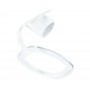 Cap for flush-mount rod holder soft PVC White 110x90mm OS4116803BI