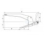 Ancora Rocna in Acciaio Zincato 40Kg 1142x570mm per Imbarcazione 22m MT0101040-10%