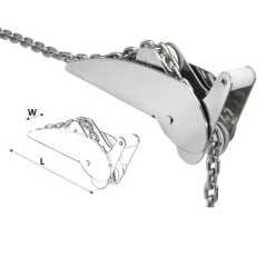 Musone di prua Basculante Whale L.495x90mm MT1140032-20%