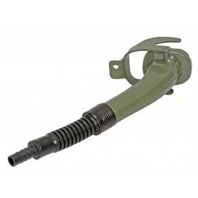 Flexible spout for military type metal fuel cans MT4021001