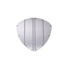 Stainless steel Bowshield 345x350x1,5mm TRN3503010
