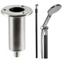Basetta inox a incasso 119x80mm per Asta doccia telescopica Rocky OS1548021-18%