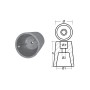Radice Axis Line Ogive Zinc Anode ∅ 73 mm N80605830195