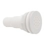 White Flush head cockpit drain fitted with strainer net 117xØ47mm OS1739550