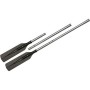 Anodized aluminum shaft and plastic blade dissasembling paddle 35mm 71/142cm N30610511722
