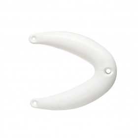 Paraprua in PVC bianco 35x33cm con tre fori N12002804175BI-10%
