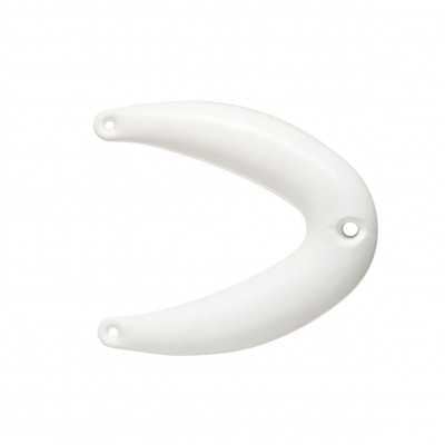 Paraprua in PVC bianco 35x33cm con tre fori N12002804175BI-10%