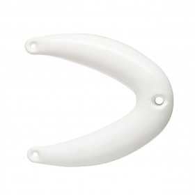 Paraprua in PVC bianco 55x51cm con tre fori N12002804176BI-10%
