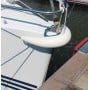Paraprua in PVC bianco 55x51cm con tre fori N12002804176BI-10%