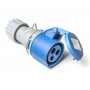 Female Power CEE plug 16A 230V IP44 130x50mm with cover N50523527249