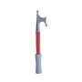 EASY COLOR Red Telescopic boat hook 115/210cm Ø25/30mm N30610611726