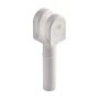 Attacco a scalmiera in nylon bianco Perno Ø12mm TRO2405040-5%