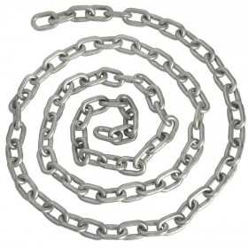 Galvanized steel calibrated chain - D.10mm 150mt OS0137310-150