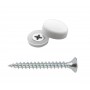White Nylon finishing washer with snap-on cover 3,5-4,2mm 10pcs N44590097010