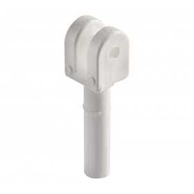 Perno nylon tendine bianco per tubi Ø20mm OS4663100-0%