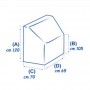 Telo Copriconsolle Impermeabile M 120/105x70x65cm N90214044054-15%