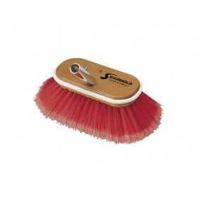 Spazzolone Shurhold con fibre Morbide+Medie in poliestere rosso 15,24cm OS3696500-18%