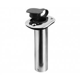 Stainless steel Flush-mount fishing rod holder Ø 42mm Slope 90° OS4121172