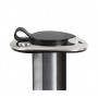 Portacanne da incasso in inox Ø 42mm Inclinazione 90° OS4121172-18%