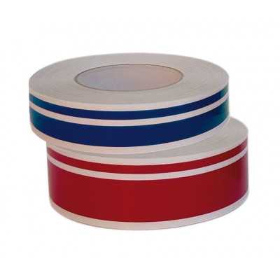 Black Self adhesive Waterline 2-stripe 34mm Roll 10m OS6510901NE