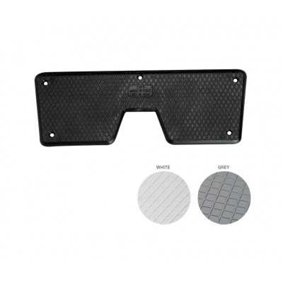 Black plastic Transom pad 270xh98mm N81112802043N