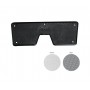Black plastic Transom pad 270xh98mm N81112802043N